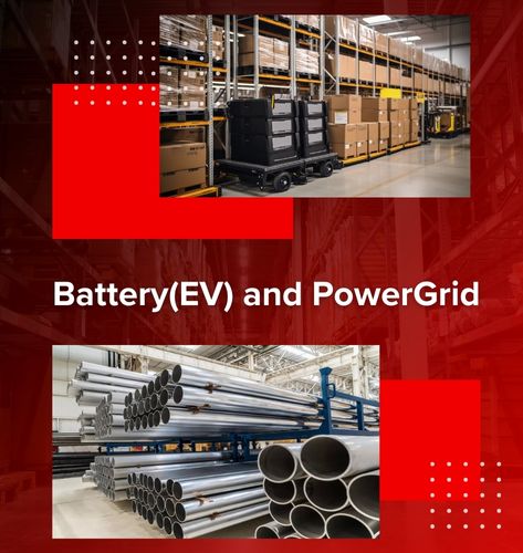 warehouse services for battery(ev) and powergrid industries